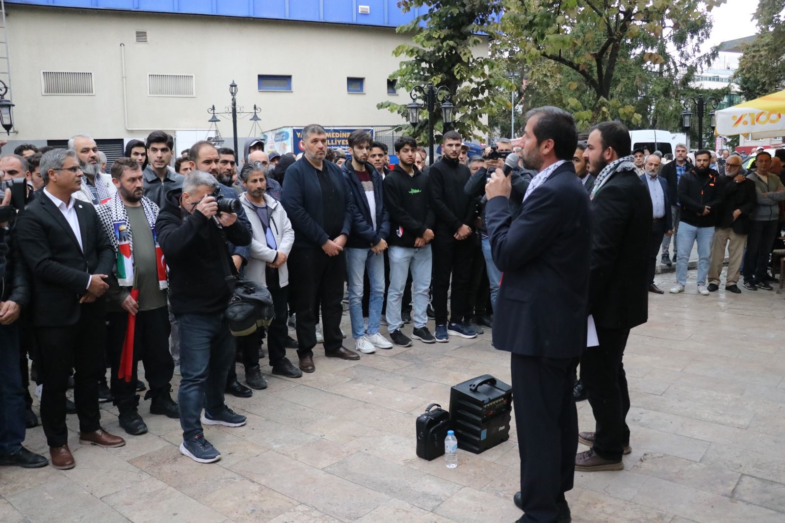 Yalova’da Hamas Lideri Yahya Sinwar için Gıyabi Cenaze Namazı Kılındı